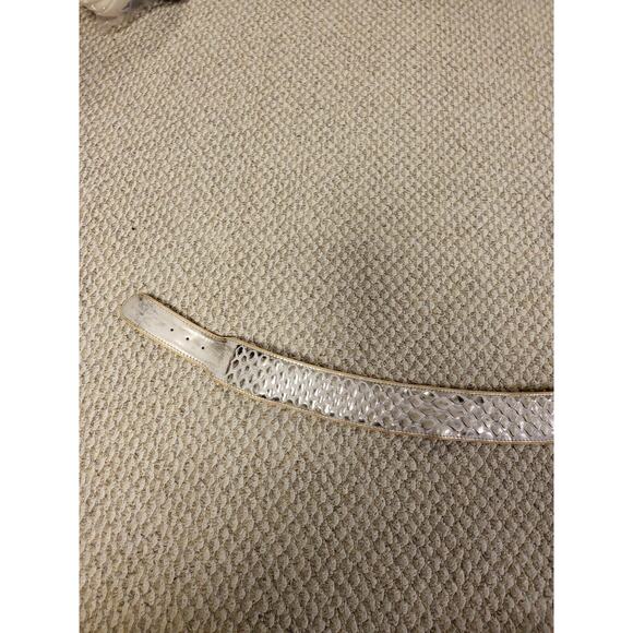 Ermanno Scervino Snake Skin Genuine Leather Belt Made In Italy Size 85 New main image 8